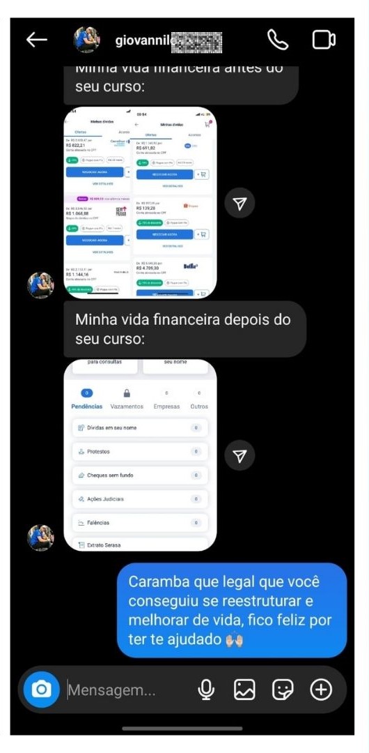 Depoimentos no site - 1